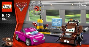 Lego Junniors Disney Pixar 8424 Cars 2 Carl attrezzi versione spia A2011 Scatola Rovinata
