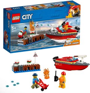 Lego City 60213 Incendio al porto A2019