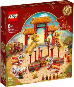 Lego Capodanno Cinese 80104 Lion Dance A2020