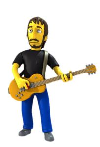 Action Figure Neca - The Simpsons 25 - Series 2 - Pete Townshend The Who