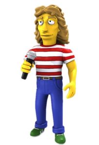 Action Figure Neca - The Simpsons 25 - Series 2 - Roger Daltrey The Who