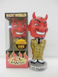 Funko Wacky Wobbler Bobble-Head El Diablo Gold 480 Pieces