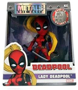 Jada Oval Metals Die Cast Marvel Deadpool 98095 Lady Deadpool