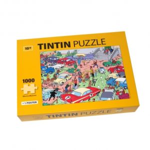 Tintin Puzzle 81546 Rally + Poster 1000 pcs