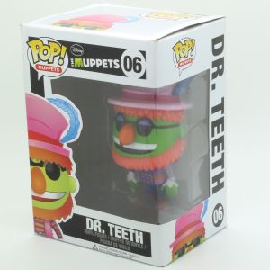 Funko Pop Muppets 06 Disney The Muppets 2625 Dr. Teeth BOX DA VISIONARE B