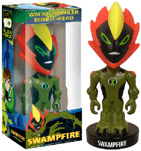 Funko Wacky Wobbler Bobble-Heads Ben 10 Alien Force 8373 Swampfire