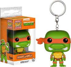 Funko Pocket Pop Keychain Turtles TMNT 4577 Michelangelo
