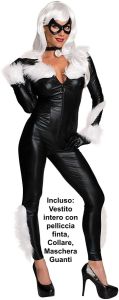 Costume Carnevale Rubies - Marvel Black Cat Adult XS
