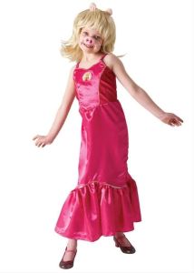 Costume Carnevale Rubies - Disney Muppets Miss Piggy Child M 5-6 Anni