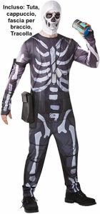 Costume Carnevale Rubies - Fortnite Skull Trooper Adult M