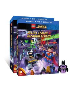 Lego DC DVD + Blu-Ray Justice League Vs Bizarrd League A2018