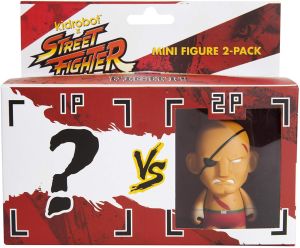 Kidrobot Vinyl Mini Figure -  Street Fighter 3" Sagat 2 Pack