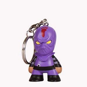 Kidrobot Keychain Teenage Mutant Ninja Turtles Foot Soldier 1/24