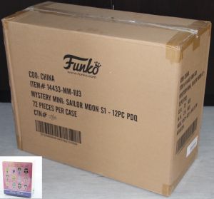Funko Mystery Minis Sailor Moon Blinded Box 14433 Regular Box 72 Blinded
