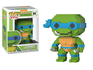 Funko Pop 8-Bit 04 Turtles TMNT 22981 Leonardo
