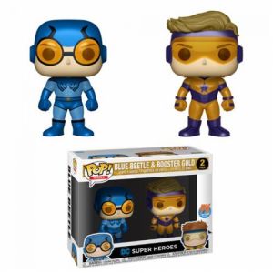 Funko Pop Movies 2 Pack 24857 DC Super Heroes - Blue Beetle & Booster Gold