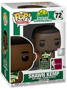 Funko Pop Basketball 72 NBA Seattle Supersonics 45929 Shawn Kemp SDCC2020