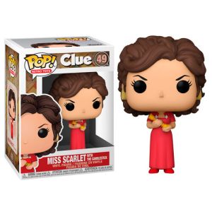 Funko Pop Retro Toys 49 Clue 51452 Miss Scarlet with the Candlestick