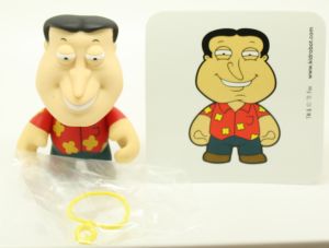Kidrobot Vinyl Mini Figure - Family Guy Griffin S1 3" Glenn Quagmire 1/16