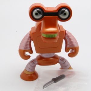 Kidrobot Vinyl Mini Figure - Futurama Universe Roberto 2/24