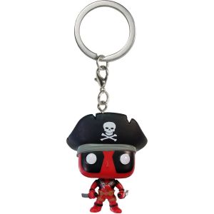 Funko Pocket Pop Keychain Mystery Marvel Deadpool Pirate