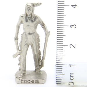 Ü-Ei Soldatini Metallfiguren Beruhmte Indianer Hauptlinge II 06 Cochise ChromeLight