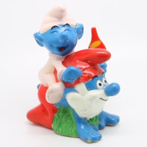 The Smurfs - Bip Holland - 1996 Baby On Papa Big