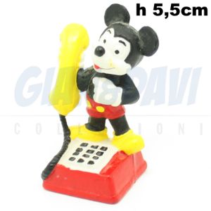 PVC - Disney - Classic - Micky - Bully - 1977 - 14 Topolino Telefono