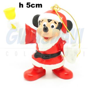 PVC - Disney - Classic - Natale - Bully - 1992 - 03 Topolino Babbo Natale da Appendere
