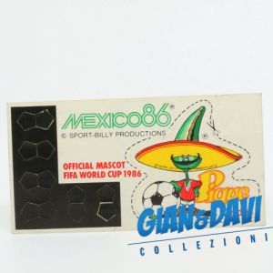 Ferrero Kinder Ü-Ei - BPZ + Aufkleber Pique 1986 Maskottchen Mexico 86 A