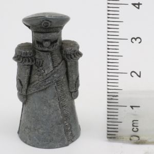 Ü-Ei Soldatini Metallfiguren Fingerhut Miniaturen Militar General Eisen Dark