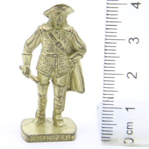 Ferrero Kinder Ü-Ei Soldatini Metallfiguren Franzosische Musketiere um 1670 - MUSKETEER 4 - Gold SCAME