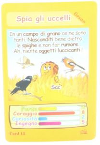 Gadget Sorpresine - Mulino Bianco - Amici del Mulino - Le Carte Natura - Card 14