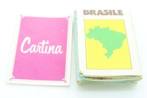 Gadget Sorpresine - Mulino Bianco - Fiammiferini anni 80 - Cartina Brasile