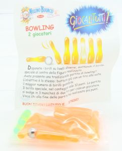 Gadget Sorpresine - Mulino Bianco - Giocalitutti - Bowling Arancio