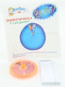 Gadget Sorpresine - Mulino Bianco - Giocalitutti - Inventaparola Arancio