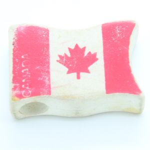 Gadget Sorpresine - Mulino Bianco - Gommine anni 80 - Bandiere Canada A