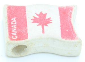 Gadget Sorpresine - Mulino Bianco - Gommine anni 80 - Bandiere Canada C