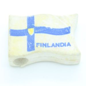 Gadget Sorpresine - Mulino Bianco - Gommine anni 80 - Bandiere Finlandia A