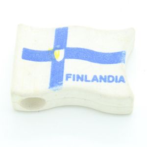 Gadget Sorpresine - Mulino Bianco - Gommine anni 80 - Bandiere Finlandia C