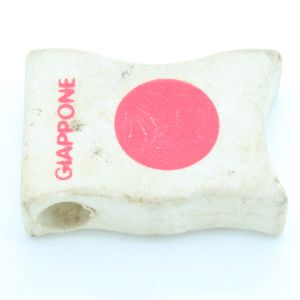 Gadget Sorpresine - Mulino Bianco - Gommine anni 80 - Bandiere Giappone B