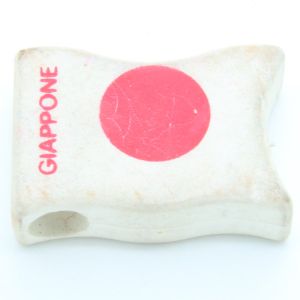 Gadget Sorpresine - Mulino Bianco - Gommine anni 80 - Bandiere Giappone C