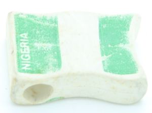 Gadget Sorpresine - Mulino Bianco - Gommine anni 80 - Bandiere Nigeria