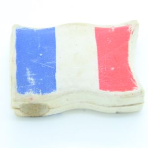 Gadget Sorpresine - Mulino Bianco - Gommine anni 80 - Bandiere no scritta Francia B