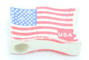 Gadget Sorpresine - Mulino Bianco - Gommine anni 80 - Bandiere USA