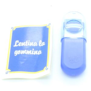 Gadget Sorpresine - Mulino Bianco - Gommine anni 80 - Lentina la Gommina Blu