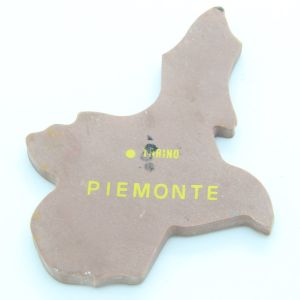 Gadget Sorpresine - Mulino Bianco - Gommine anni 80 - Regioni Piemonte Marrone