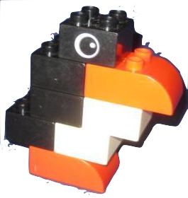 Lego Duplo 1739 Pinguino A1999 Solo personaggio
