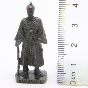 Ü-Ei Soldatini Metallfiguren Japanische Samurai um 1600 SAMURAI 1 Bruniert SCAME