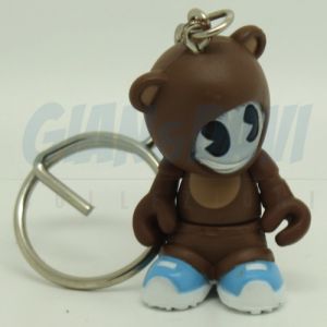 Kidrobot Mascots Super Mini Series 4 Keychain Robot In A Bear Suit 2/25